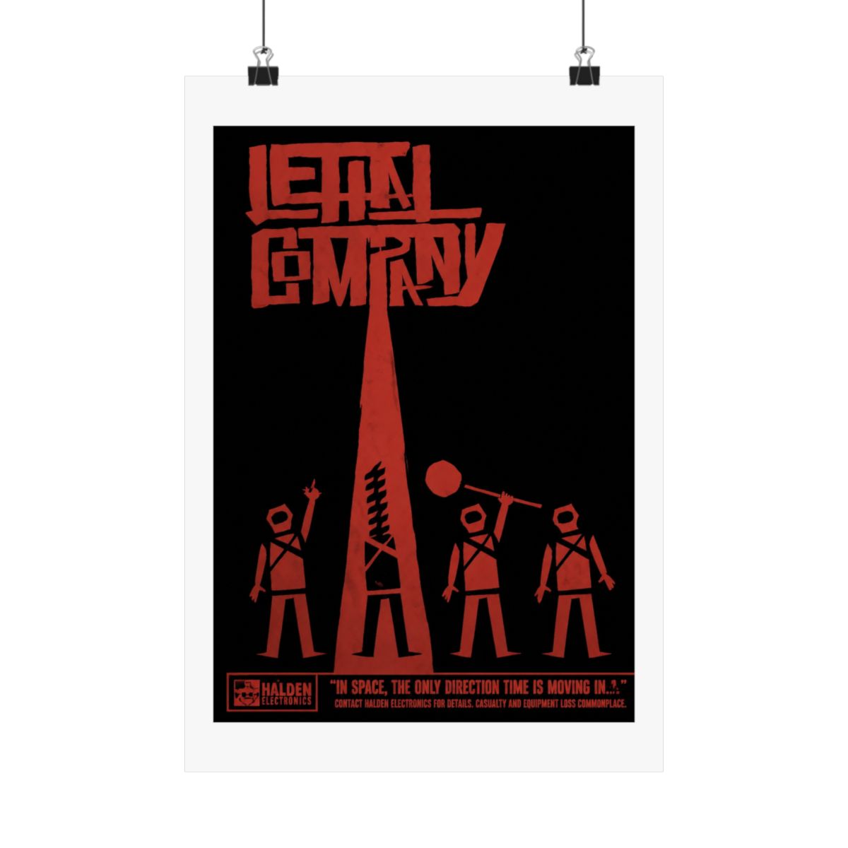 Lethal Company Poster - alternate angle 5, merchandise