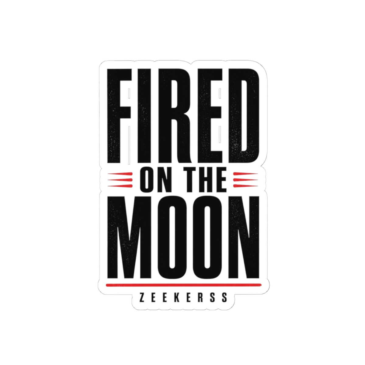 Lethal Company "Fired on the Moon" Sticker - Official stickers merchandise