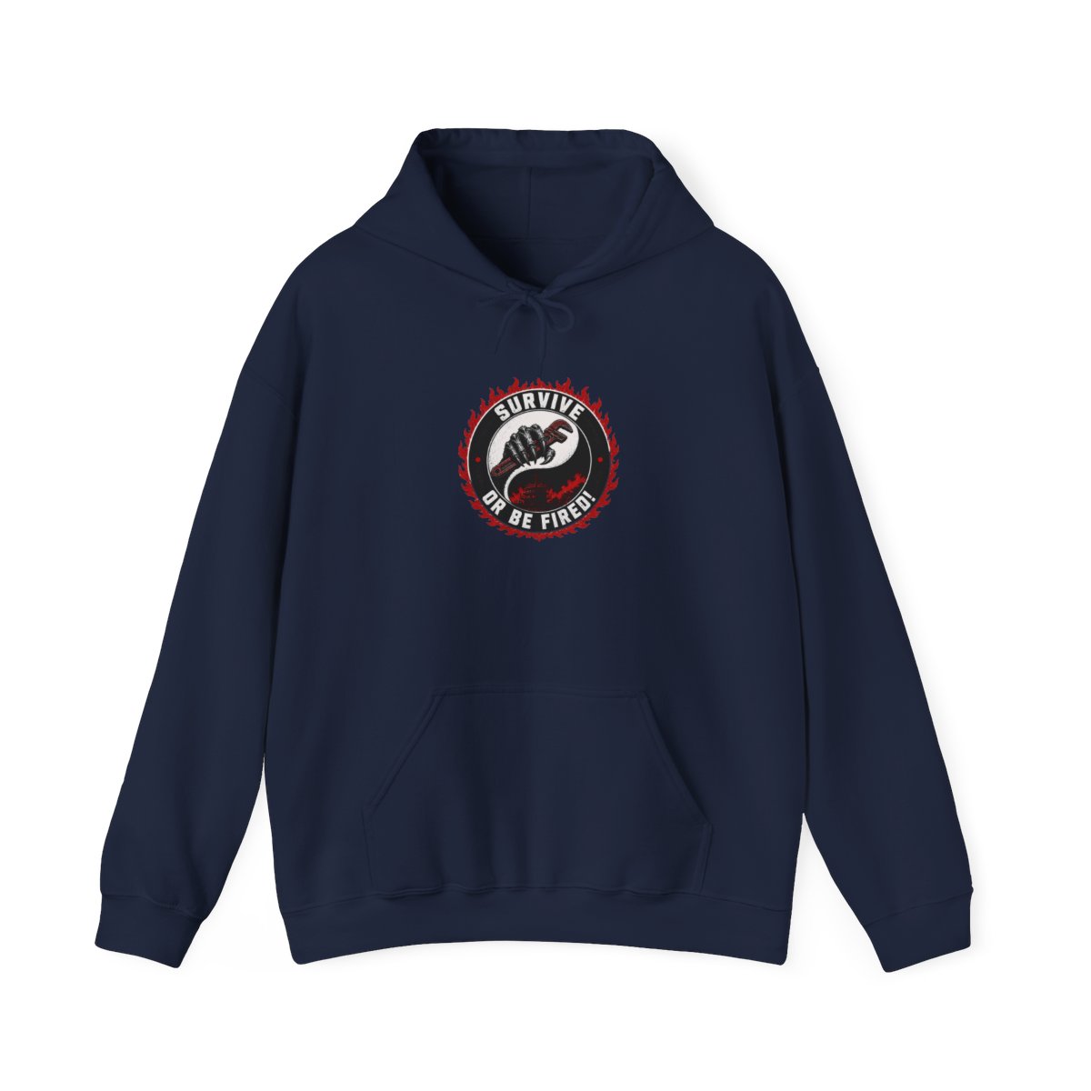 Lethal Company "Survive or Be Fired!" Hoodie - alternate angle 5, merchandise