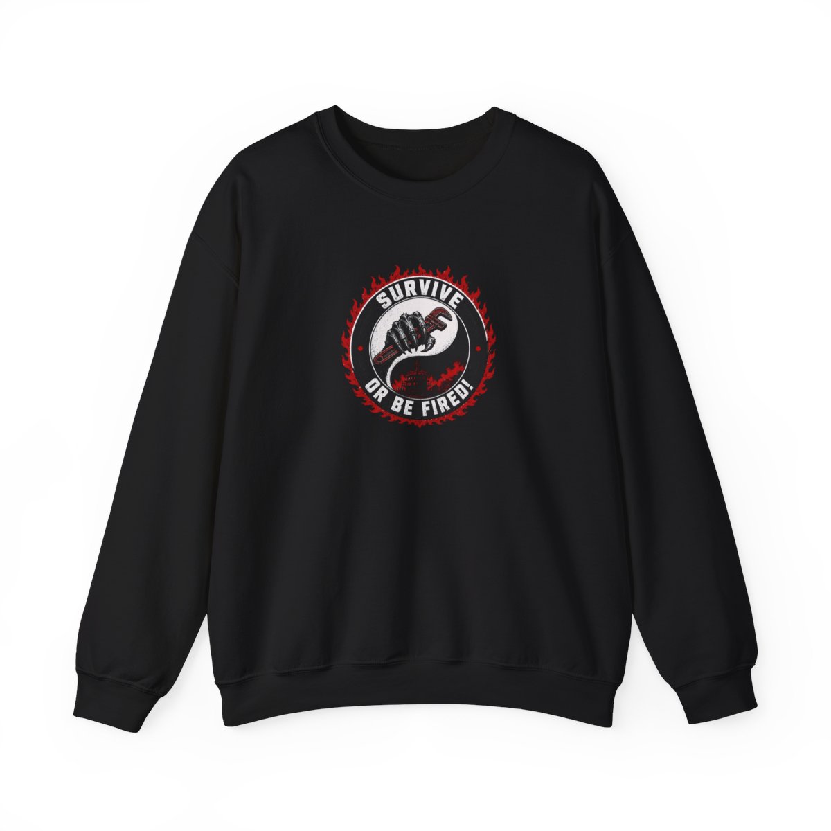 Lethal Company "Survive or Be Fired!" Crewneck