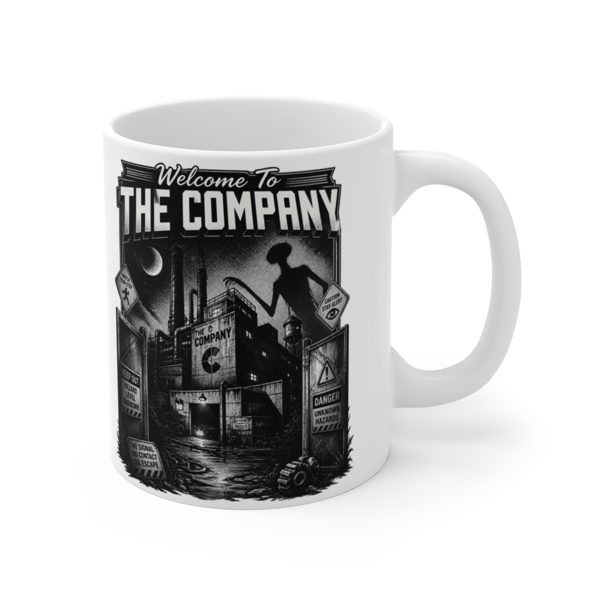 Lethal Company Suspense. Around The Factory Mug
