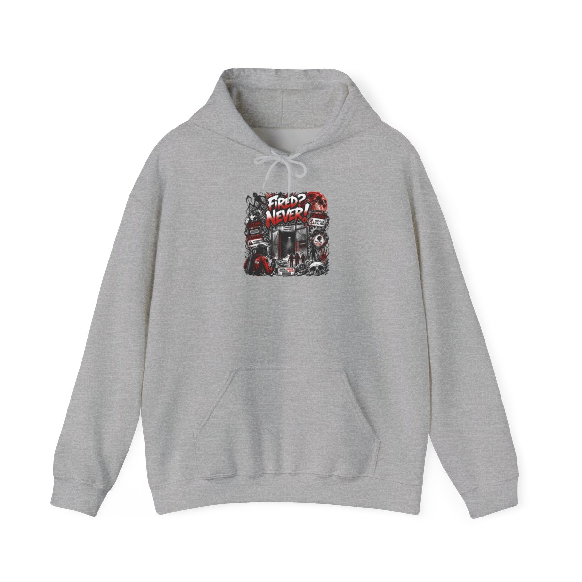 Lethal Company "Fired? Never!" Hoodie - alternate angle 4, merchandise