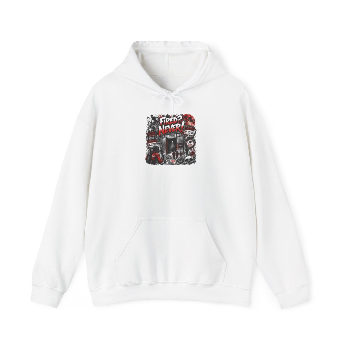 Lethal Company "Fired? Never!" Hoodie - alternate angle 2, merchandise