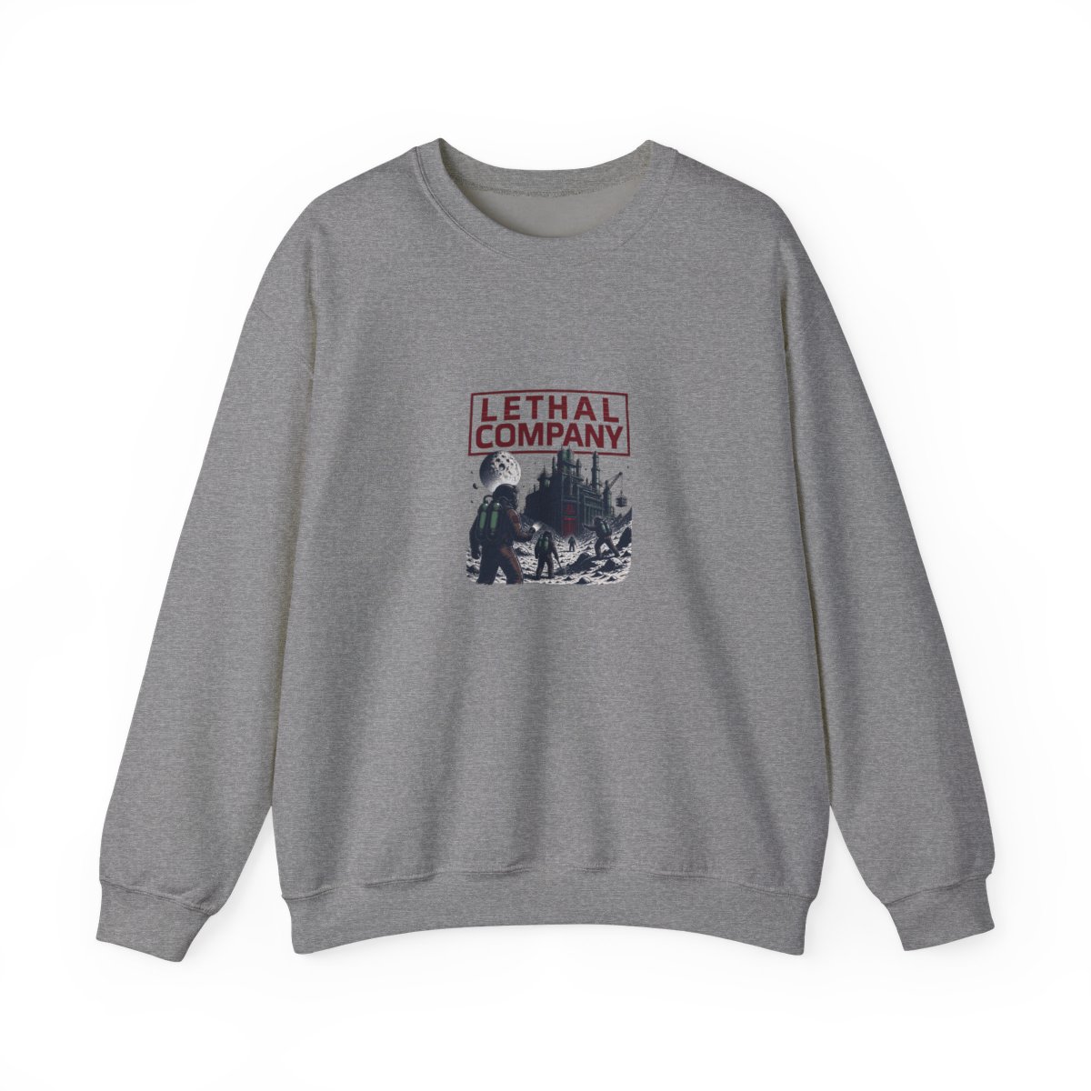 Lethal Company "LETHAL COMPANY" Crewneck - alternate angle 3, merchandise